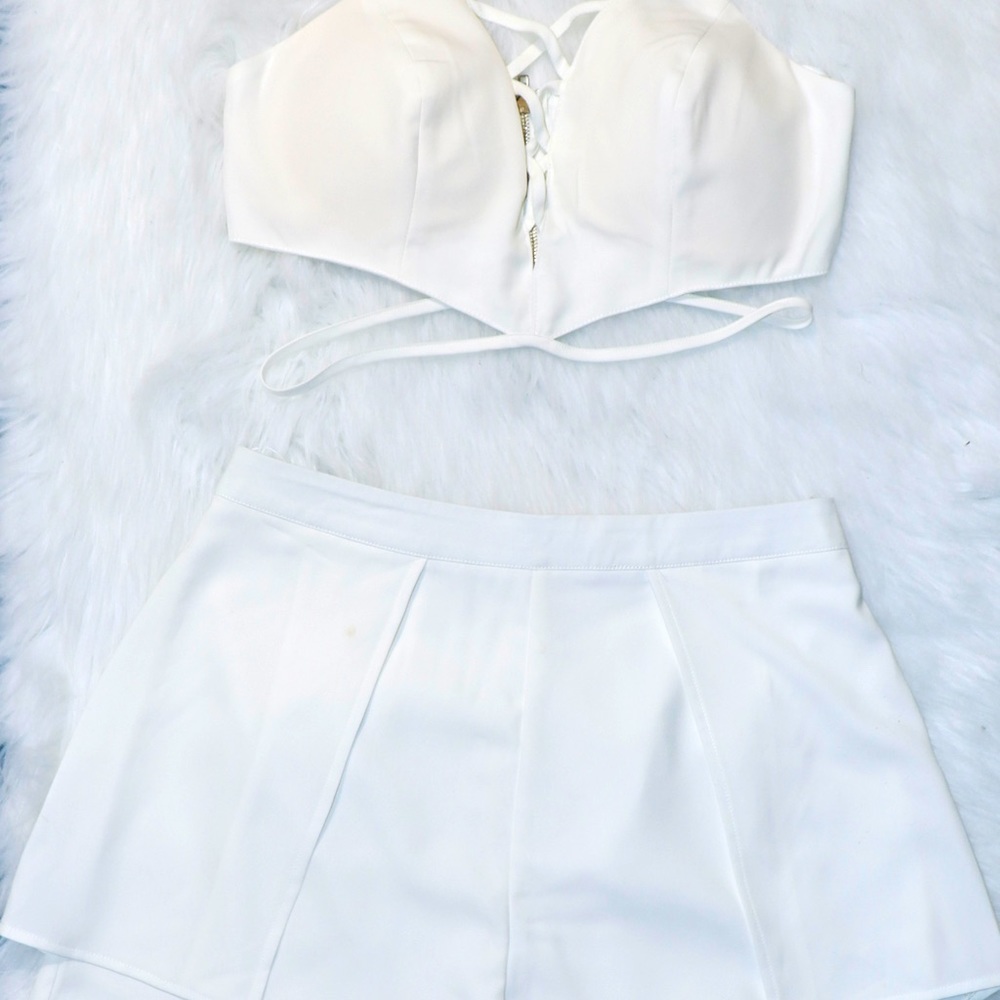 Two Piece High Waist Short Set x Fashion Nova